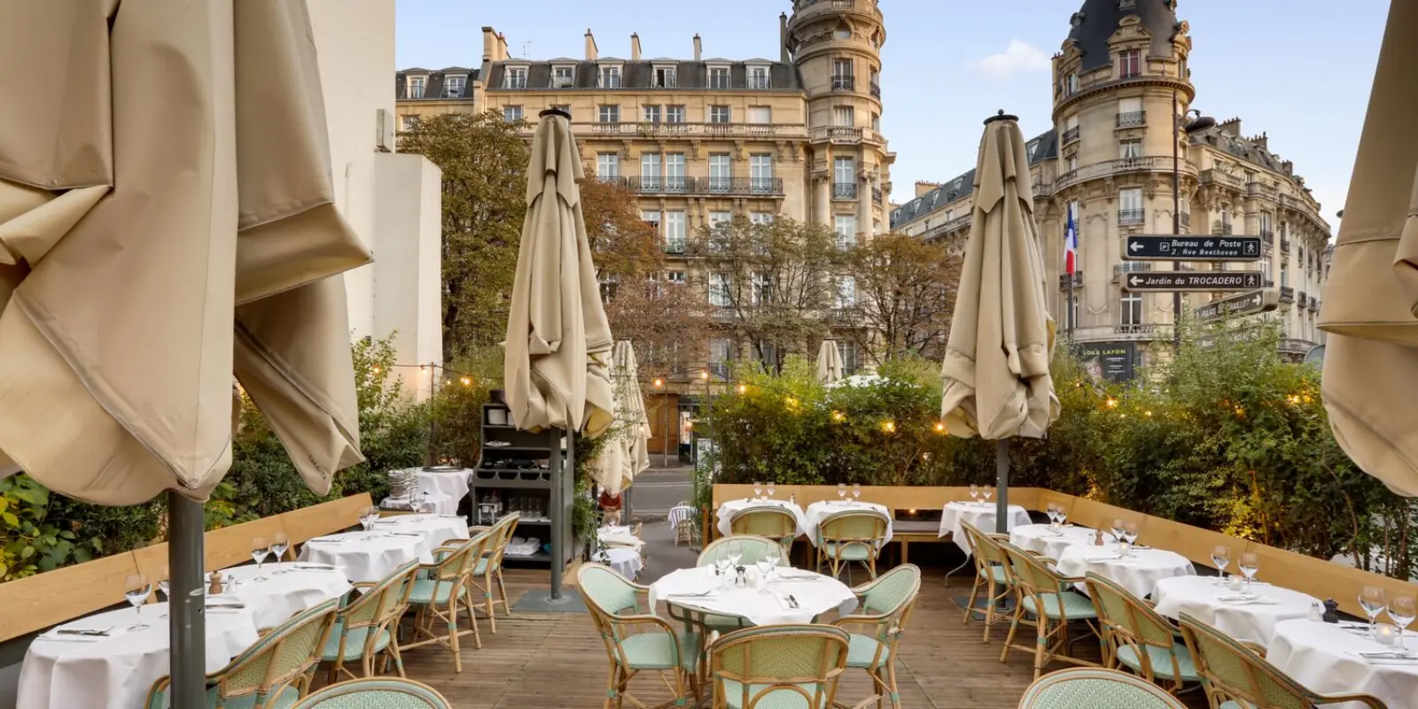Terrasse Amourette vue haussmannienne